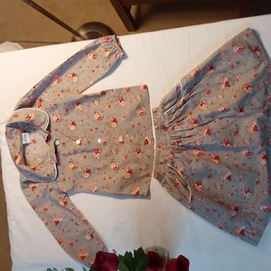 The Littlespoons X Blouse & Skirt - Girls